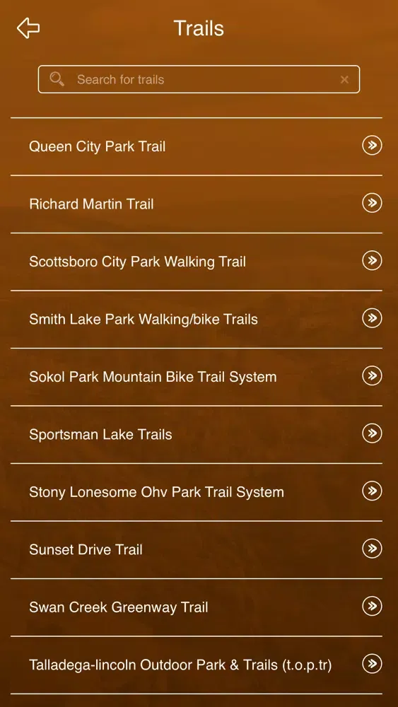Alabama Trails سکرین شاٹس