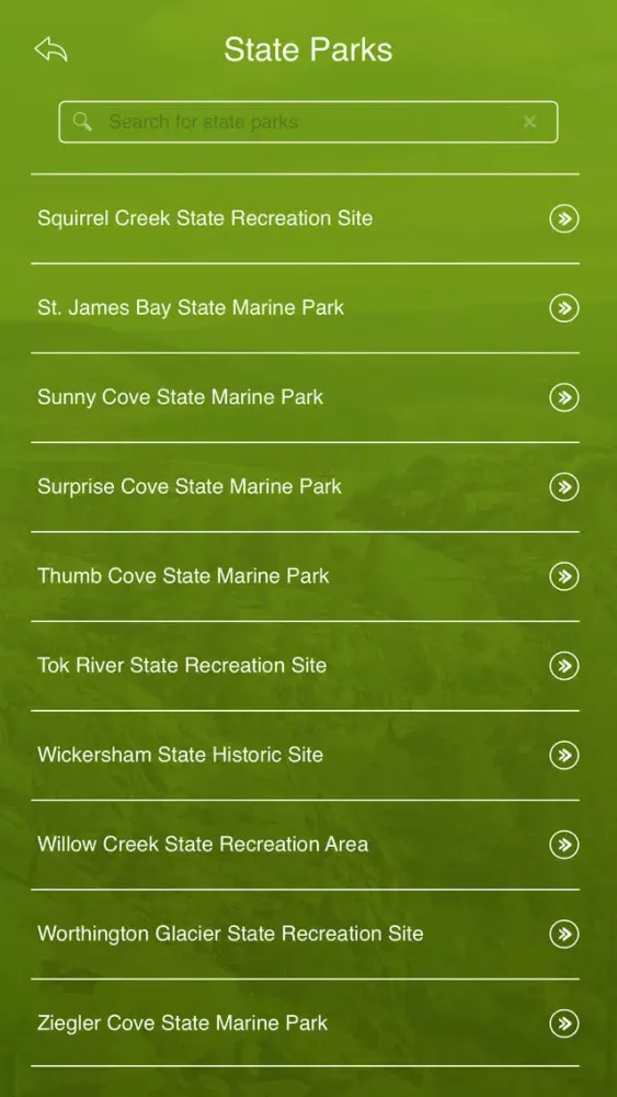 Alaska State Parks應用截圖