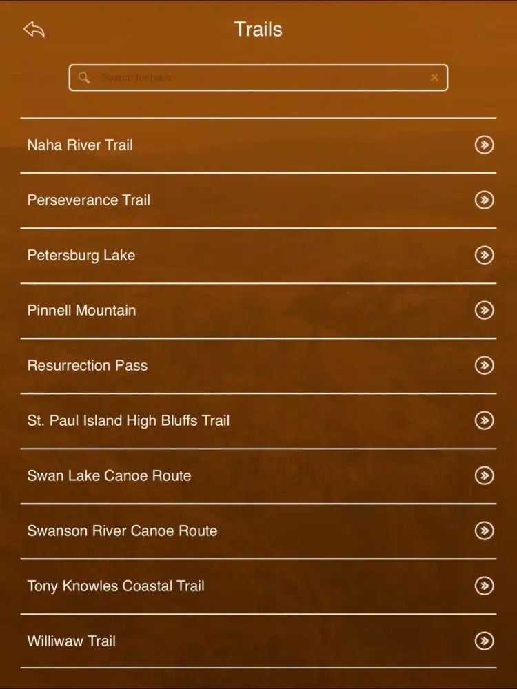 Alaska Trails iPad  スクリーンショット
