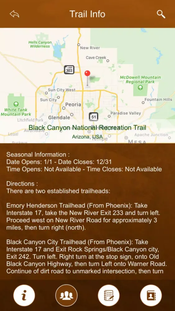 Arizona Trails سکرین شاٹس
