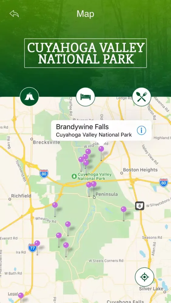 Capturas de pantalla de Cuyahoga Valley National Park Travel Guide