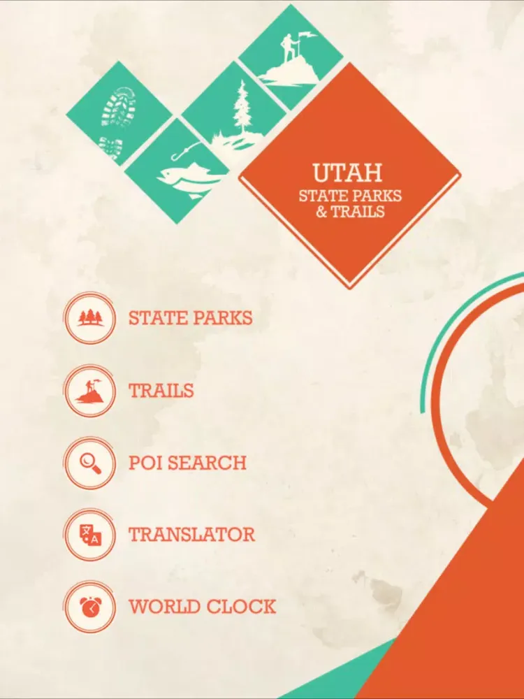 Capturas de tela do Utah State Parks & Trails iPad 
