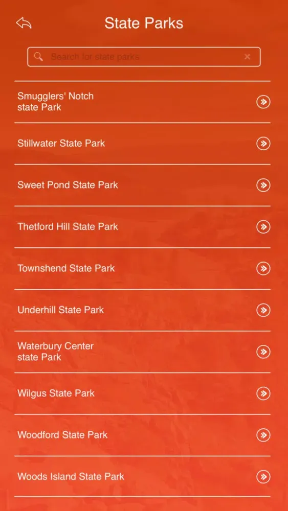 Vermont State Parks & Trails Screenshots