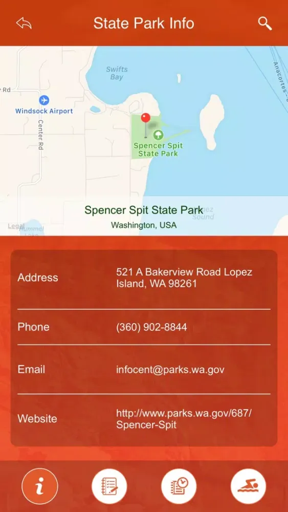 Washington State Parks & Trails应用截图