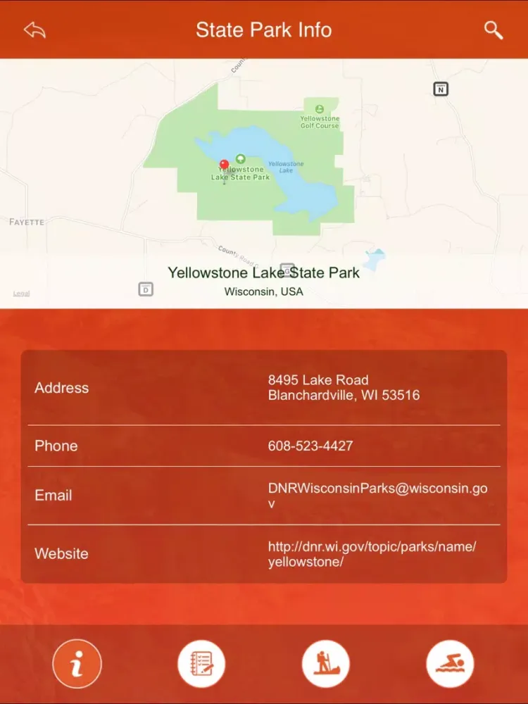 Screenshot di Wisconsin State Parks & Trails iPad 