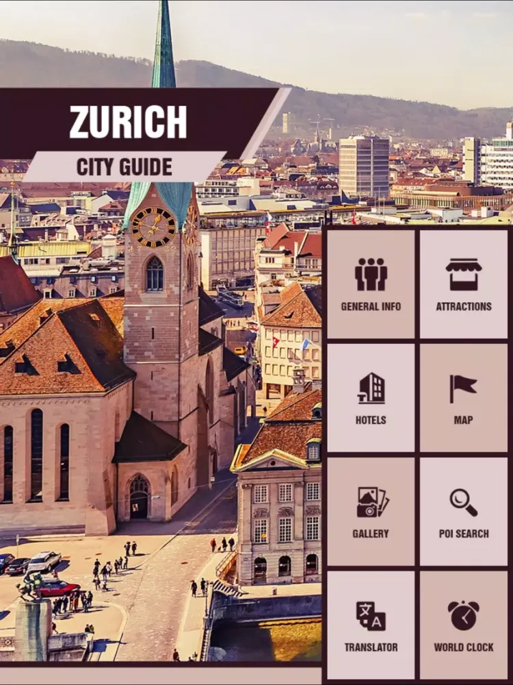 تصاویر Zurich Tourism Guide iPad 