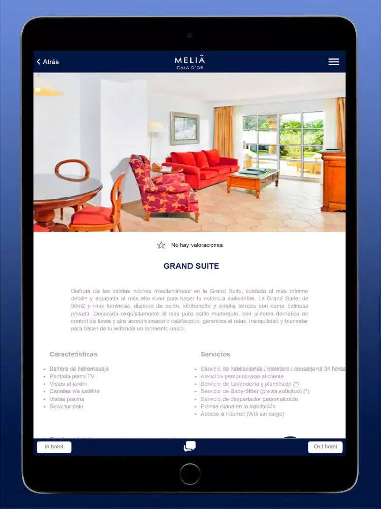 Hotel Meliá Cala d'Or iPad  स्क्रीनशॉट