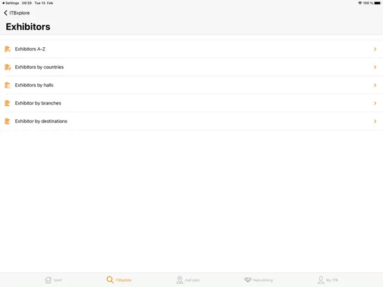 Скриншоты ITB Berlin iPad 