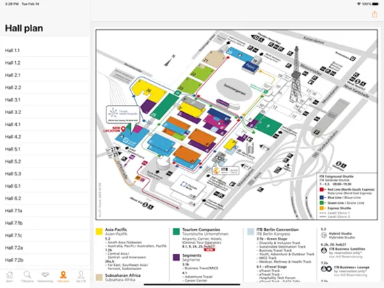 Скриншоты ITB Berlin iPad 