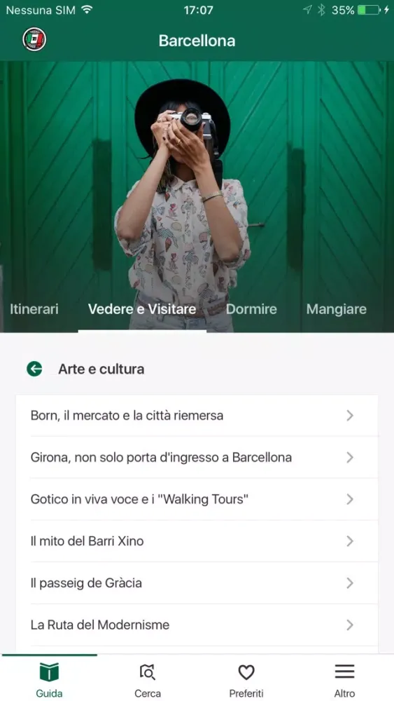 Barcellona Guida Verde Touring Screenshots