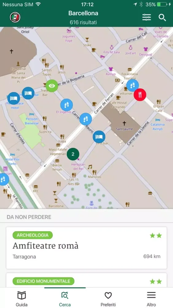 Barcellona Guida Verde Touring Screenshots