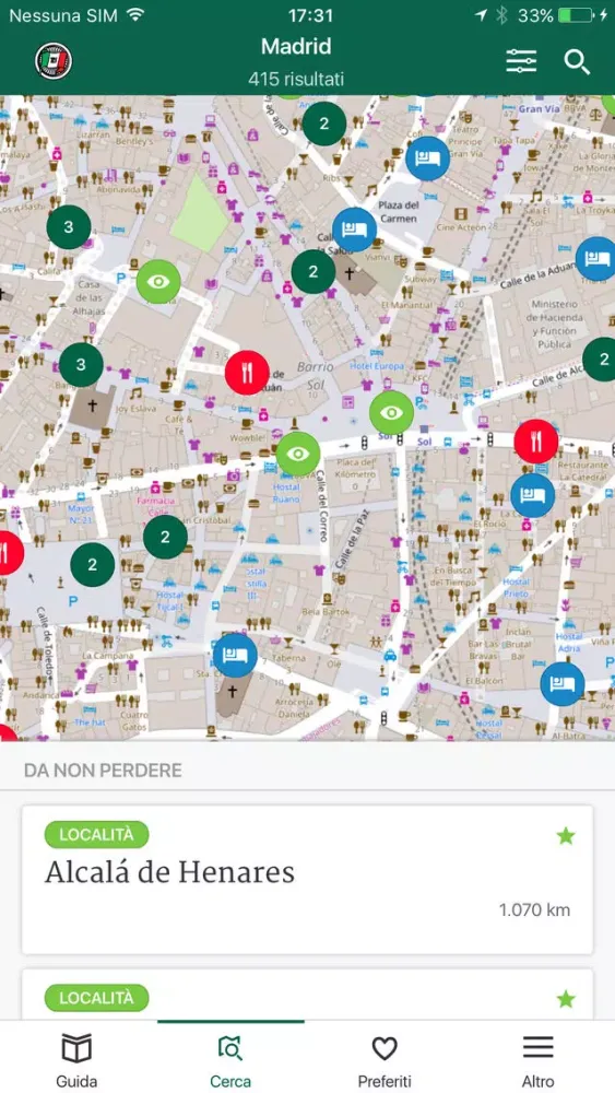 Madrid - Guide Verdi Touring Ekran Görüntüleri