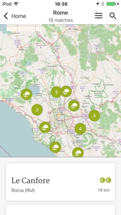 Tangkapan layar Italy – Farm Holidays