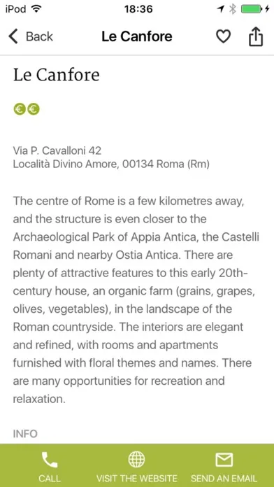 Tangkapan layar Italy – Farm Holidays