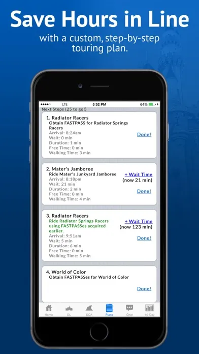 Zrzuty ekranu Disneyland Lines (TP)