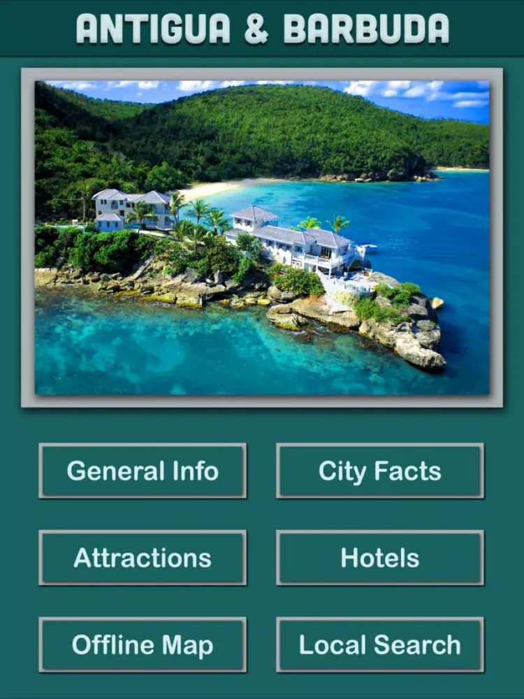 ภาพหน้าจอของ Antigua and Barbuda Tourism iPad 
