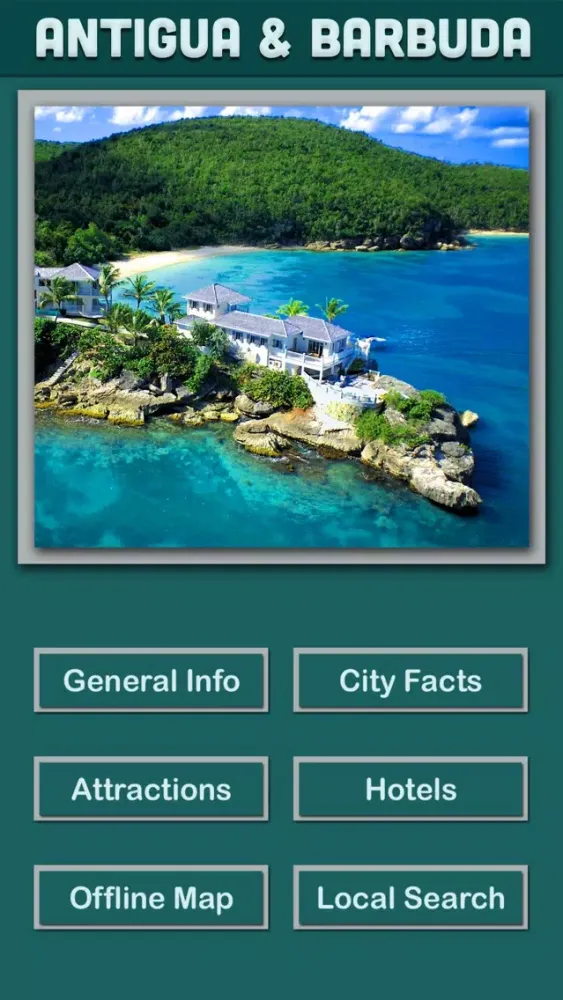 ภาพหน้าจอของ Antigua and Barbuda Tourism