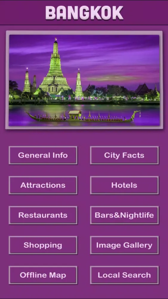 تصاویر Bangkok Offline Map Tourism Guide