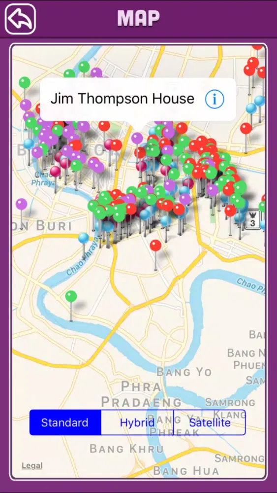 تصاویر Bangkok Offline Map Tourism Guide