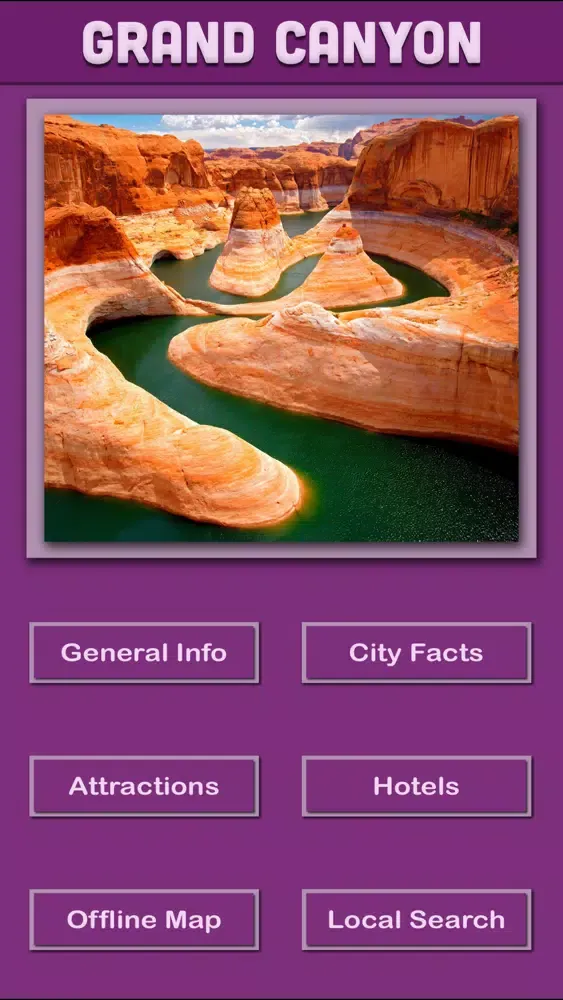Zrzuty ekranu Grand Canyon National Park Guide