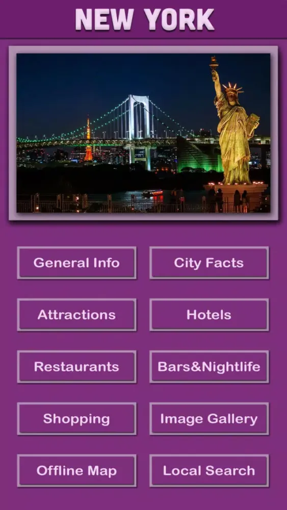 New York Offline Tourism 스크린샷