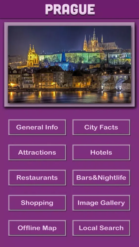 Prague Offline Tourism应用截图