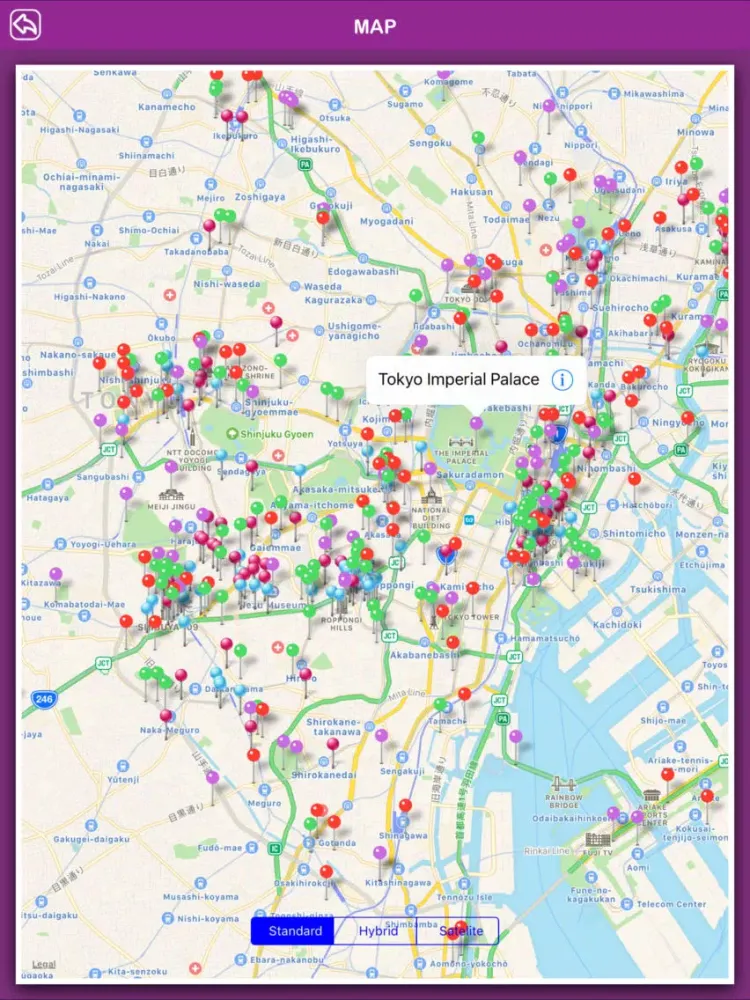 Tokyo Offline Tourism iPad  Ekran Görüntüleri