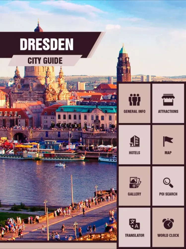 Tangkapan skrin Dresden Tourist Guide iPad 