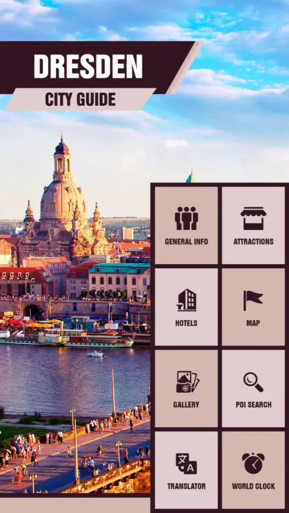 Tangkapan skrin Dresden Tourist Guide