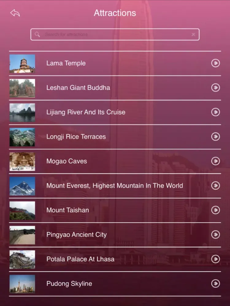 Hong Kong Harbor Travel Guide iPad  Screenshots