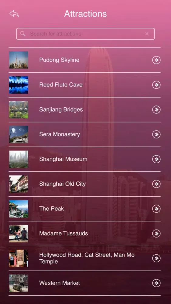 Hong Kong Harbor Travel Guide Screenshots