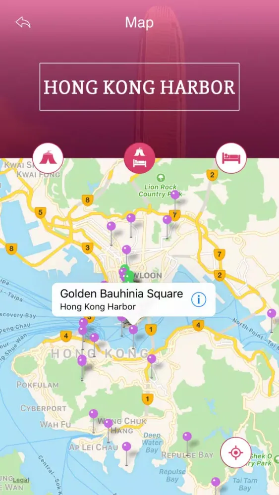 Hong Kong Harbor Travel Guide Screenshots