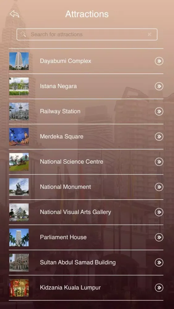 Tourism Kuala Lumpur 스크린샷