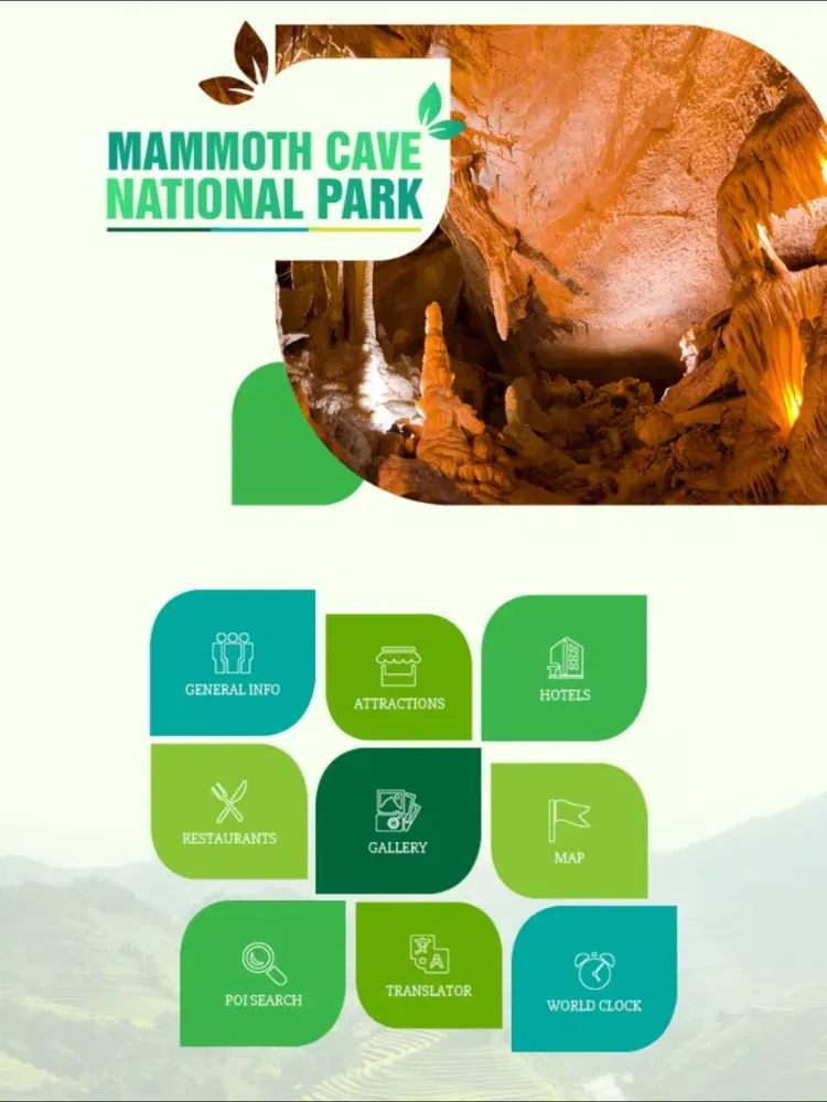 Screenshot di Mammoth Cave National Park Travel Guide iPad 