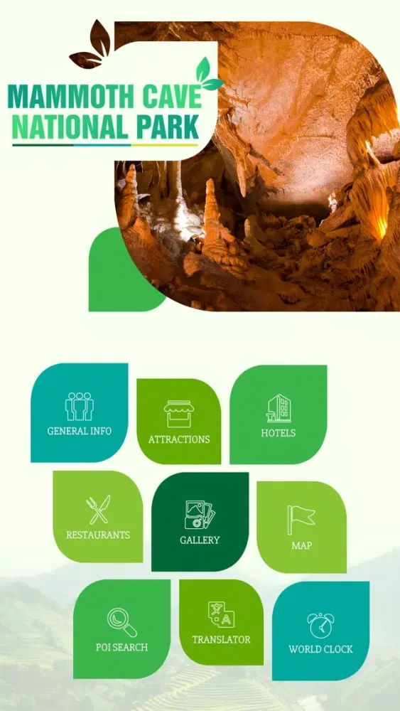 Screenshot di Mammoth Cave National Park Travel Guide