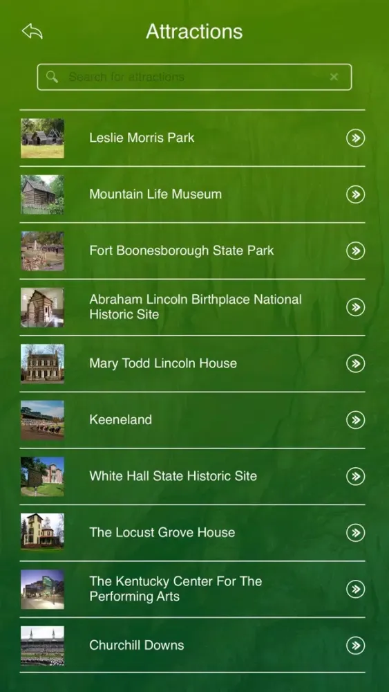 Screenshot di Mammoth Cave National Park Travel Guide