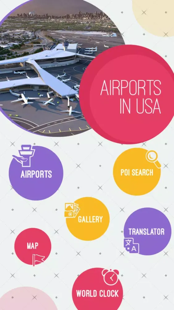 Screenshot di USA Airports