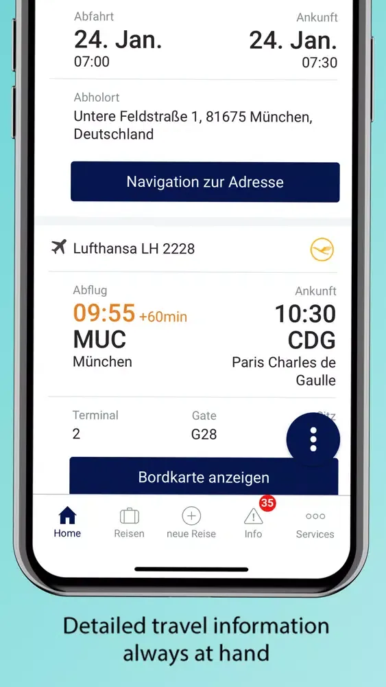 Fides Travel Assistant 스크린샷