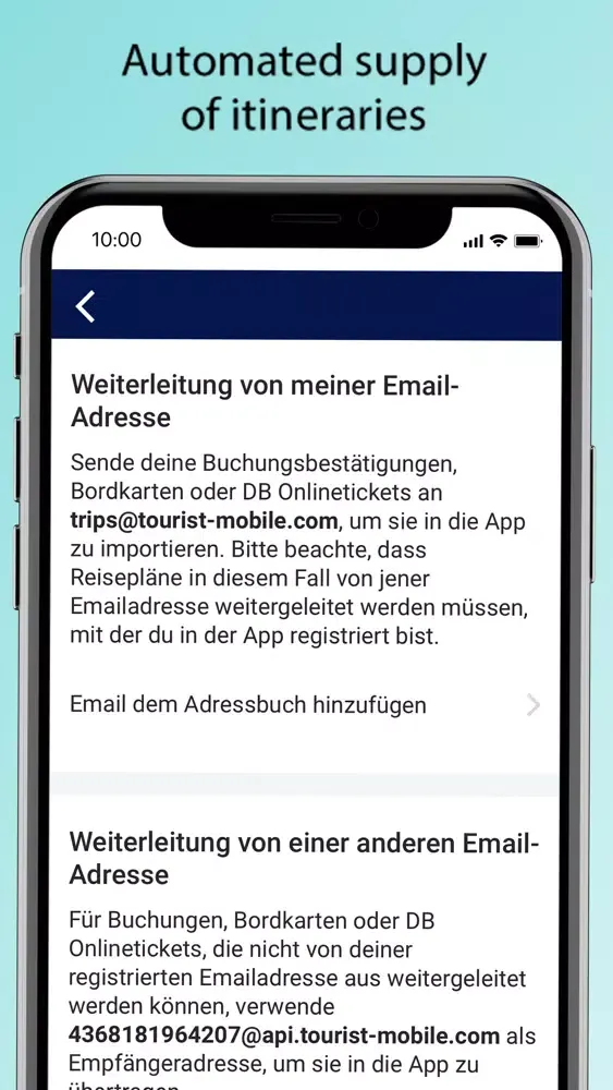 Fides Travel Assistant 스크린샷