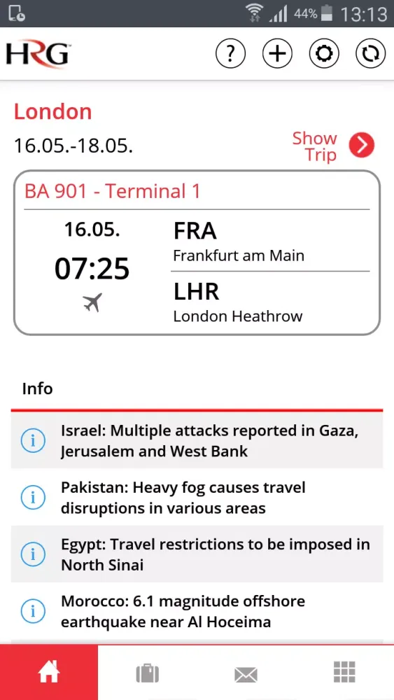 HRG Central Europe OnTrack Screenshots