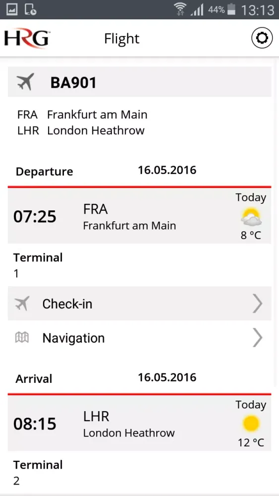HRG Central Europe OnTrack Screenshots