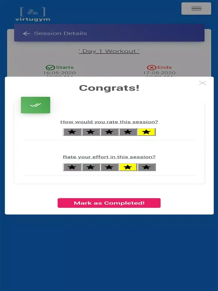 Screenshot di VirtuGym (Athlete) iPad 