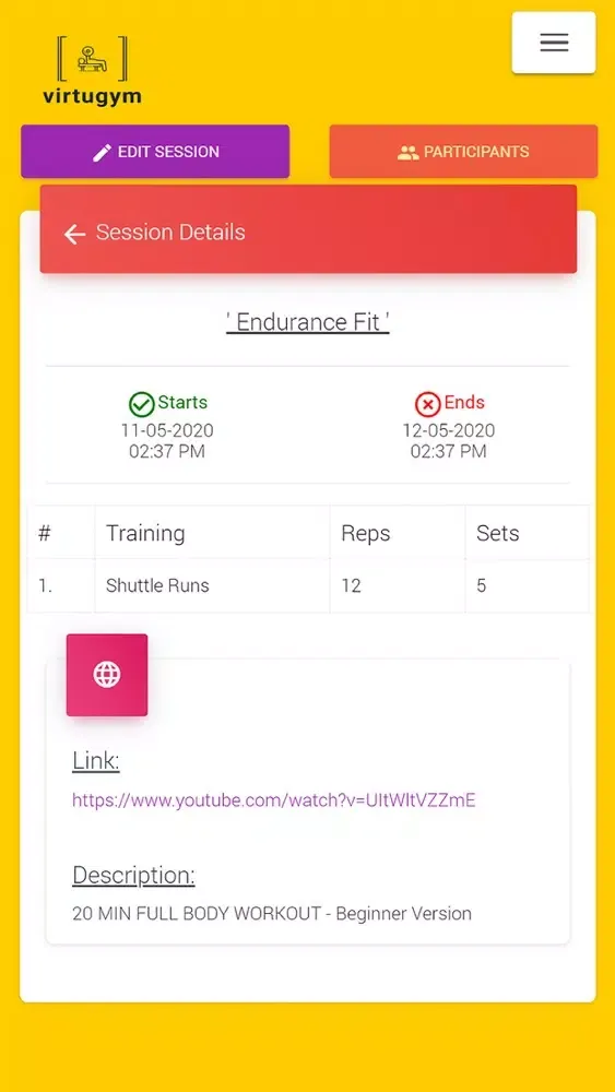 VirtuGym (Trainer)應用截圖