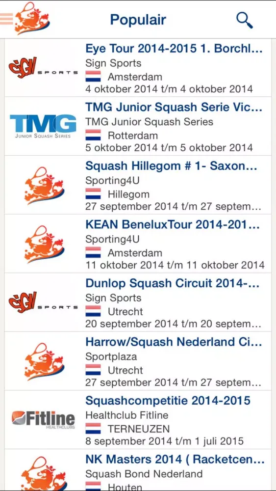 صور Squash Bond NL