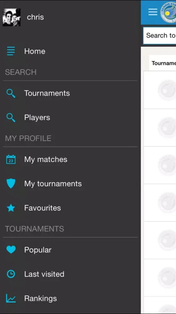 Tennis Europe स्क्रीनशॉट
