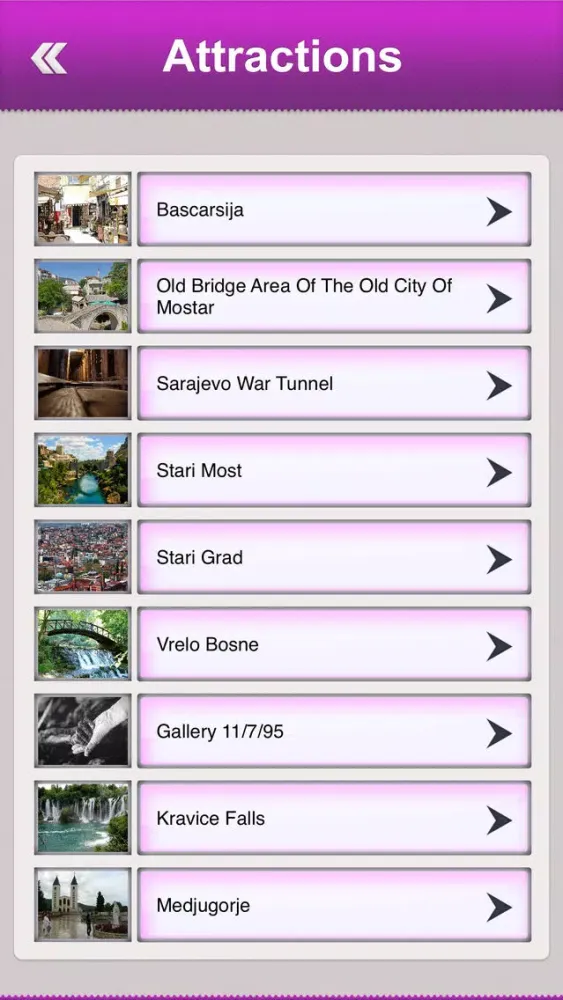 Bosnia and Herzegovina Tourist Guide應用截圖