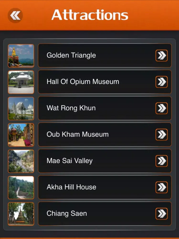Chiang Rai City Guide iPad  スクリーンショット