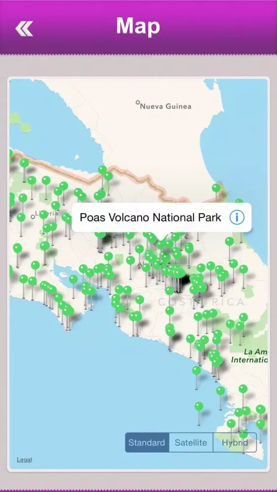 Costa Rica Tour Guide应用截图