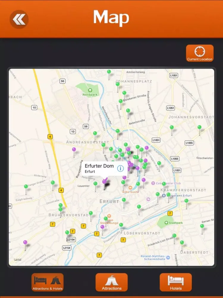 صور Erfurt Travel Guide iPad 