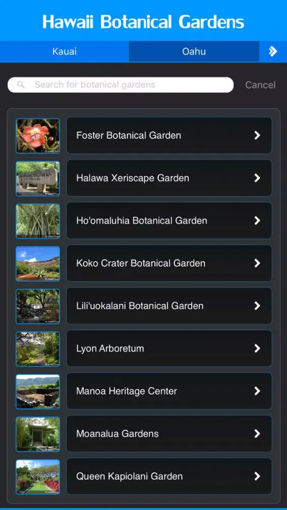 Botanical Gardens of Hawaii Screenshots